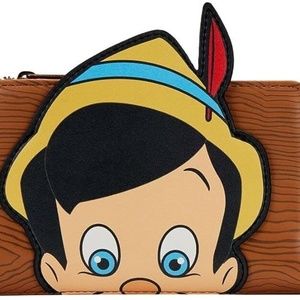 Loungefly Disney Pinocchio Peeking Flap Wallet